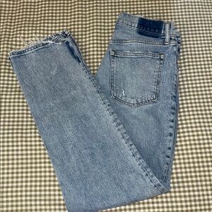 Abercrombie & Fitch High Rise Blue Jeans Classic Style